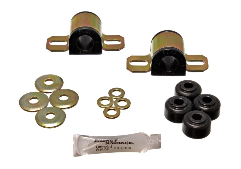 Energy Suspension 90-94 Mitsubishi Eclipse AWD Black 20mm Rear Sway Bar Bushings (Sway bar end link 5.5108G