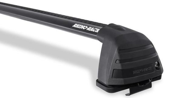 Rhino-Rack 07-13 Mitsubishi Outlander 5 Door Vortex ROC25 Flush 2 Bar Roof Rack Black RV0378B