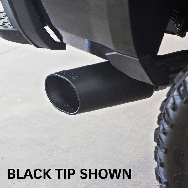 Banks Power 17+ GM Duramax L5P 2500/3500 Monster Exhaust System SS Single Exhaust w/ Chrome Tip 48947