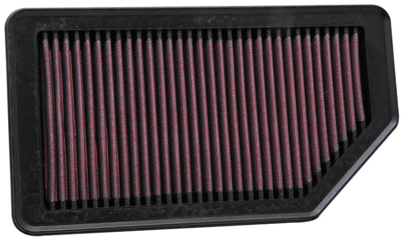 K&N Replacement Air Filter 10.625in O/S Length x 5.75in O/S Width x 1in Height 33-2472