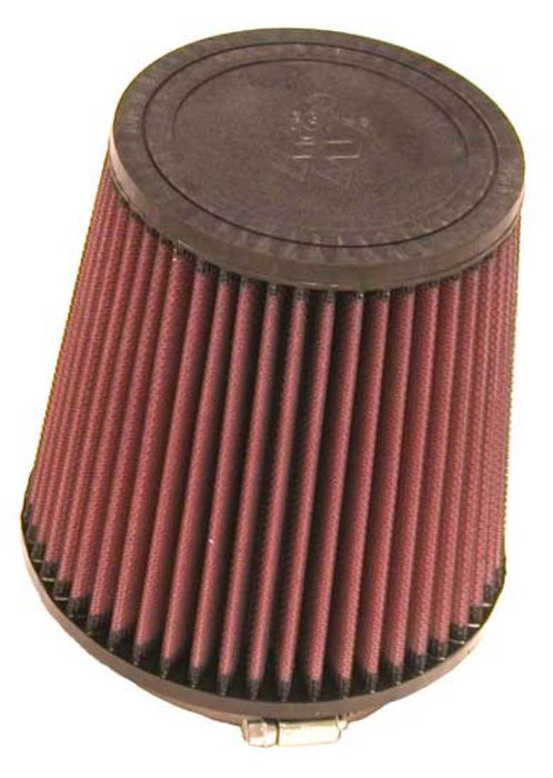 K&N Filter Universal Rubber Filter Round Tapered 4.5in Flange 5.875in Base 4.5 inch Top 6in Height RU-4740