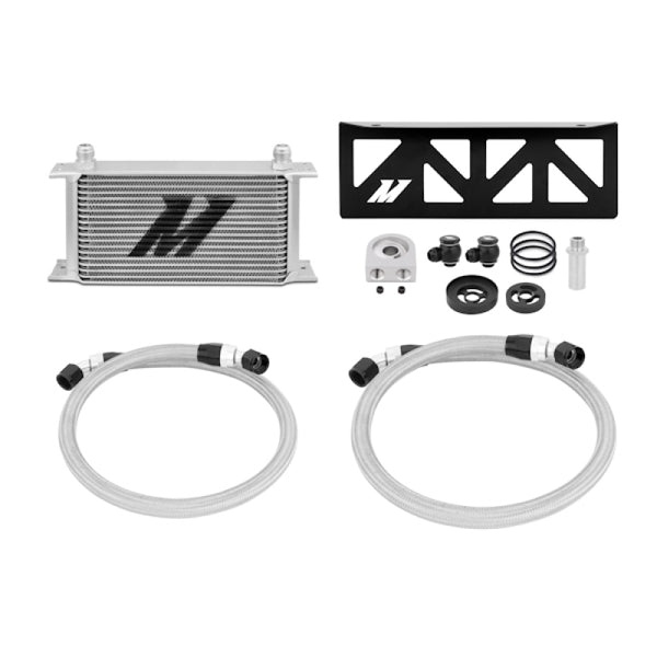 Mishimoto 13+ Subaru BRZ / 13+ Scion FR-S Oil Cooler Kit Silver MMOC-BRZ-13
