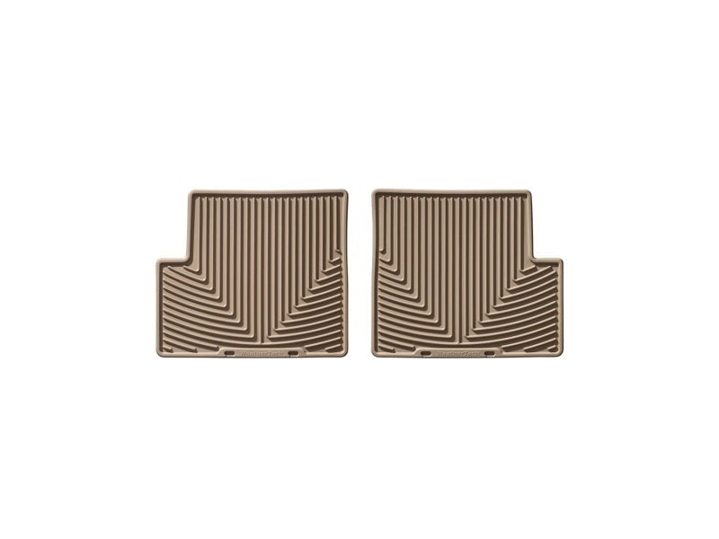 WeatherTech 02+ Mercedes-Benz G-Class (W463) Rear Rubber Mats Tan W125TN