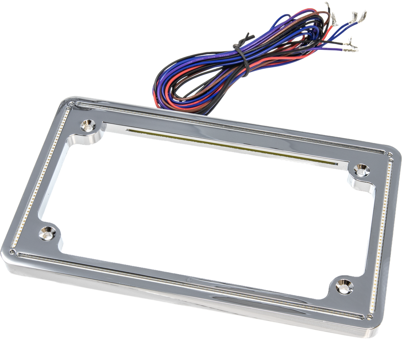 Letric Lighting Co LLC-PPL-C Perfect Plate-Light Flat LP Frame - Chrome