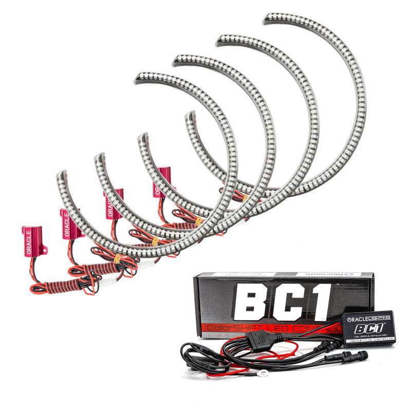 Oracle Fits Dodge Challenger 08-14 LED Waterproof Halo Kit Colorshift W/ BC1 Controller See Warranty 1292-335