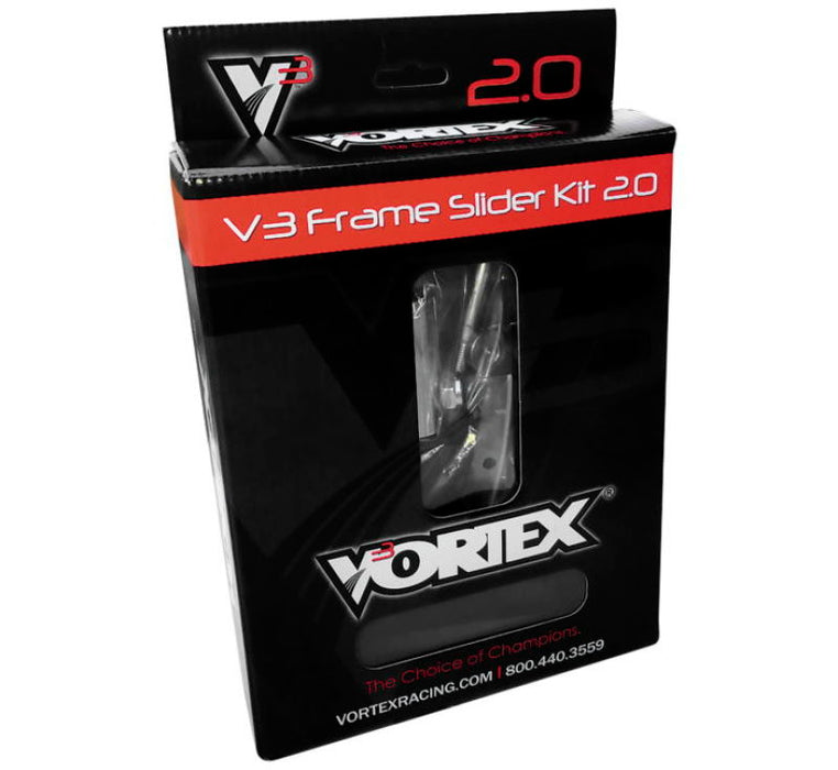 Vortex Racing 13-18 Triumph Street Triple R V3 2.0 Frame Slider Kit- No Cut SR212