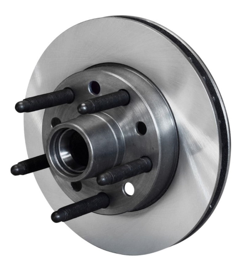 Wilwood Rotor-Vented w/ Hub & Long Studs 10.50. x 1.00 5 on 5.00in-GM 160-9239LS