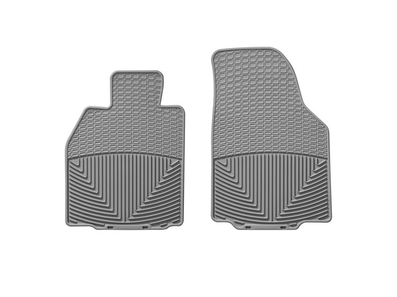 WeatherTech 05-11 Porsche 911 (997) Front Rubber Mats Grey W57GR