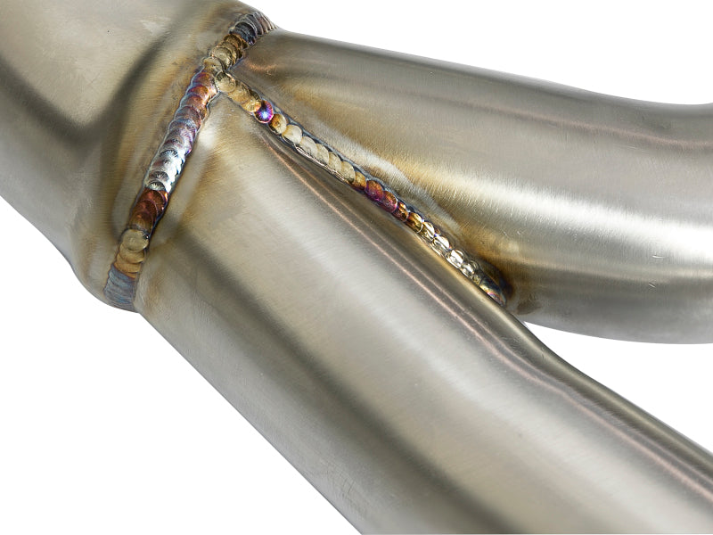 aFe MACH Force-Xp 2-1/2in Stainless Steel Axle Back Exhaust w/CF 15-19 BMW M3/M4 (F80/82/83) 49-36338-1C