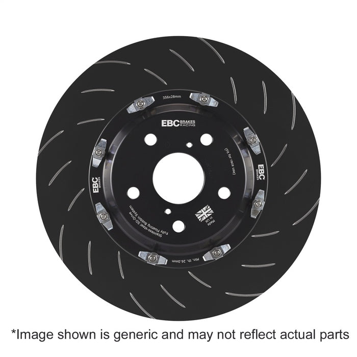 EBC 16-20 Porsche 911 (991/992) GT3 2 Piece SG Racing Rear Rotors SG2F013