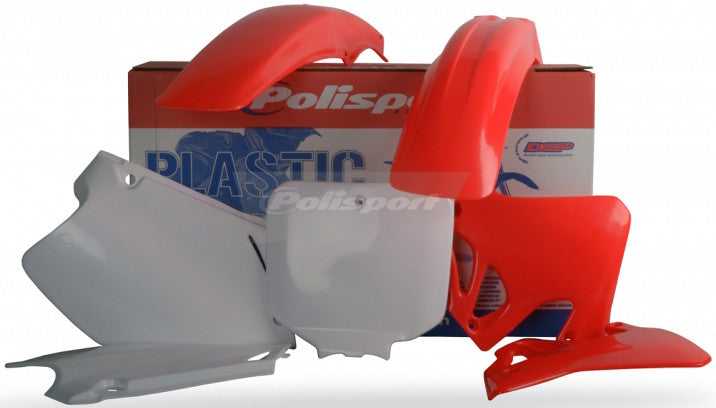 Polisport Plastics Kit Red for Honda