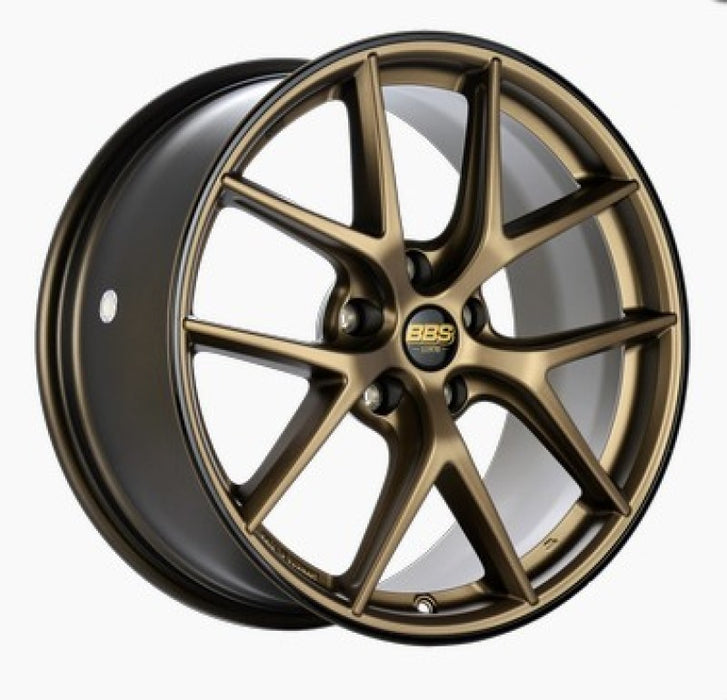 BBS CI-R 20x10 5x112 ET25 Bronze Polished Rim Protector Wheel -82mm PFS/Clip Required CI0501MBZ