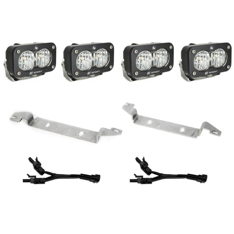 Baja Design 2024+ Fits Toyota S2 Sport Dual Fog Pocket Light Kit 448238