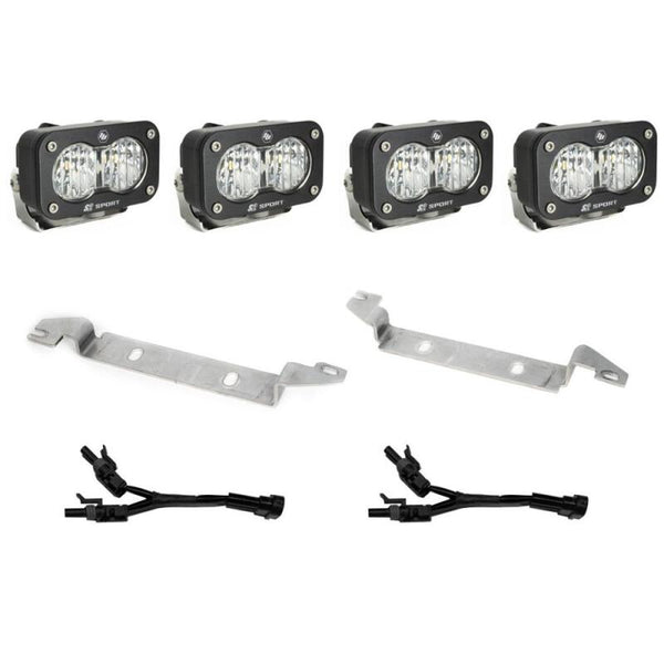 Baja Design 2024+ Fits Toyota S2 Sport Dual Fog Pocket Light Kit 448238