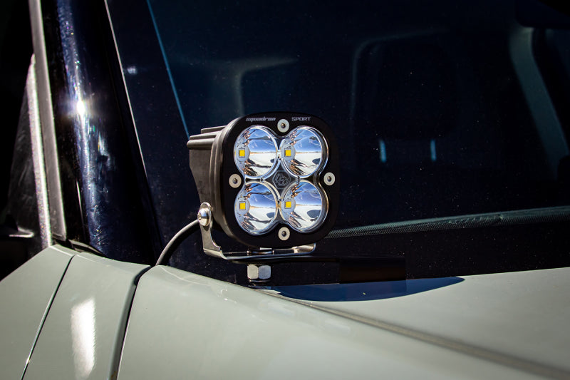 Baja Designs 21+ Ford Bronco Sport Squadron Pro Spot LED Light Pods Clear 447686