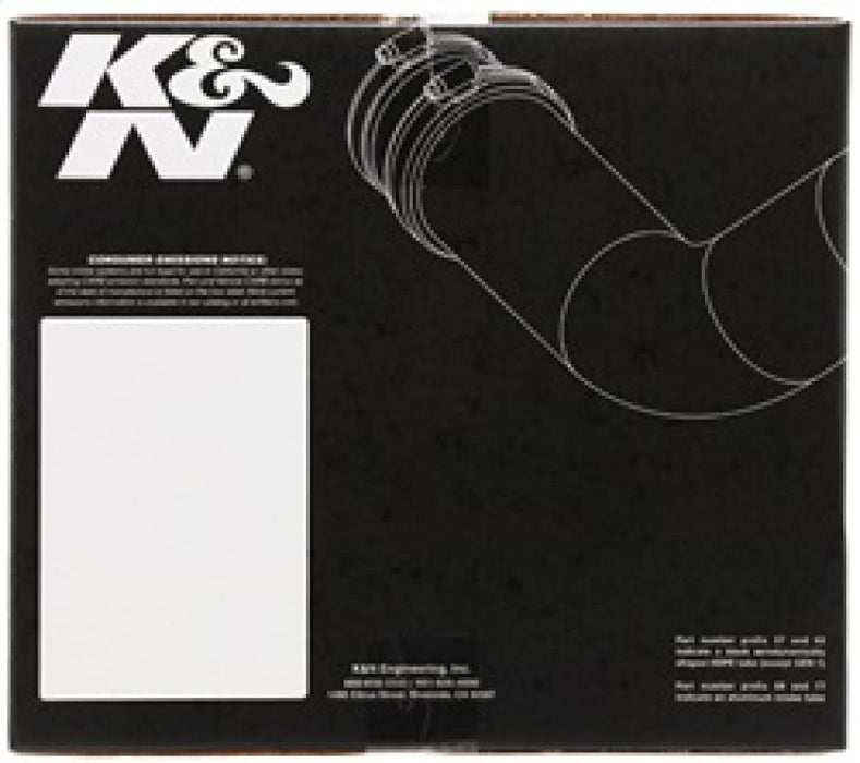 K&N 05-10 compatible with Jeep Grand Cherokee V8-5.7L / 05-10 compatible with Jeep Commander V8-5.7L High Flow Performance Kit 77-1549KP