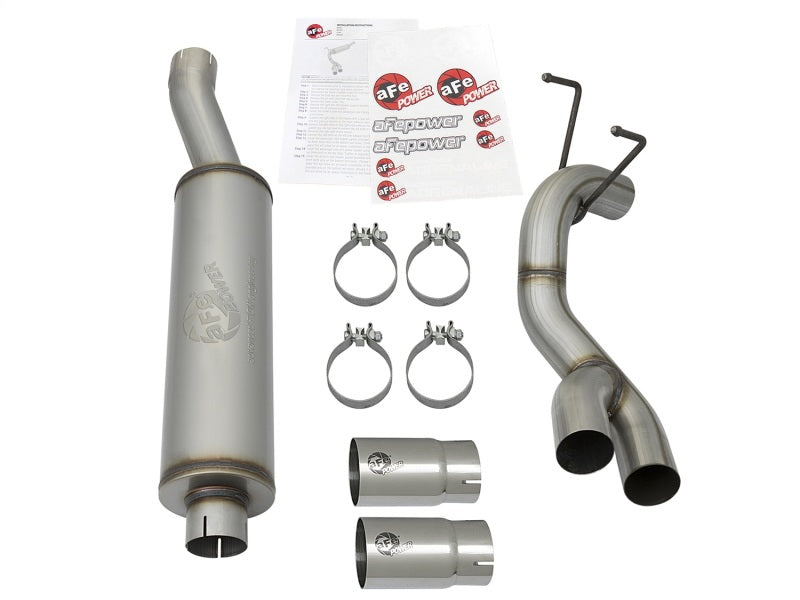 aFe POWER Rebel Series 3.5in 409 SS Cat Back Exhaust w/Pol Tips 14-17 RAM 2500/3500 V8-6.4L Hemi 49-42057-P