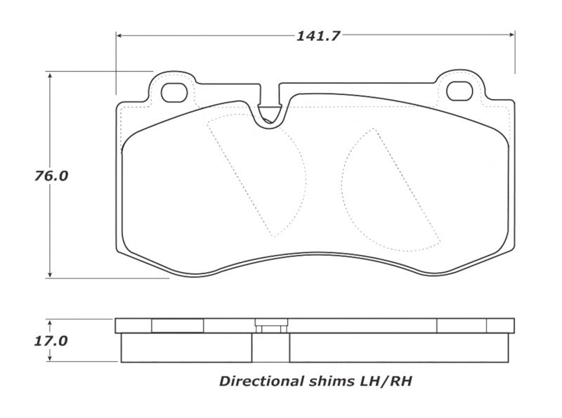 StopTech Street Touring Brake Pads 308.1223