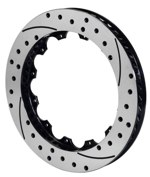 Wilwood Rotor-SRP48 SPC-37-RH-BLK-Drill 12.44 x 1.19 12 on 7.00in 160-12157-BK