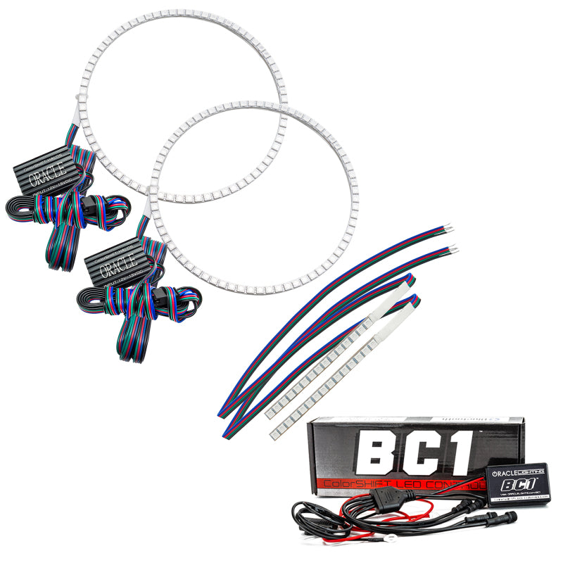 Oracle 21-22 Fits Ford Bronco Headlight Halo Kit W/DRL Bar Base Headlights -w/BC1 Cntrl See Warranty 1471-335