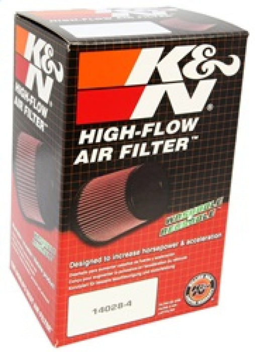 K&N Filter Universal Rubber Filter Oval Tapered 4in Base O/S L x 3.5in Top O/S L x 2.75in H RU-1824
