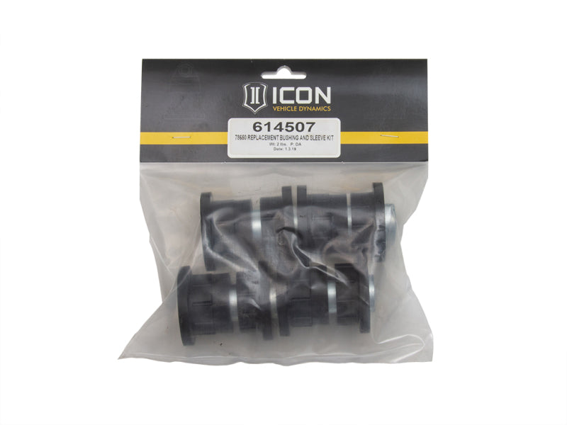 ICON 78650 Upper Control Arm Bushing & Sleeve Kit 614507