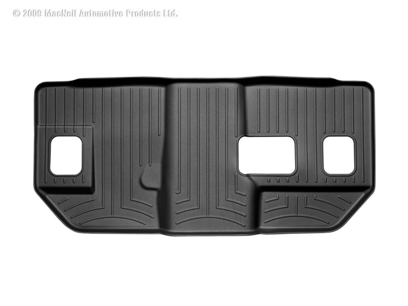 WeatherTech 07-13 Cadillac Escalade ESV Rear FloorLiner Black 440668