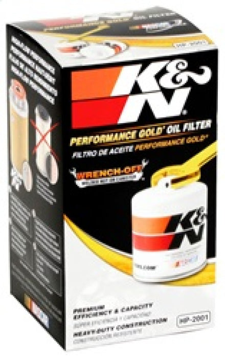 K&N Oil Filter OIL FILTER; AUTOMOTIVE HP-2001