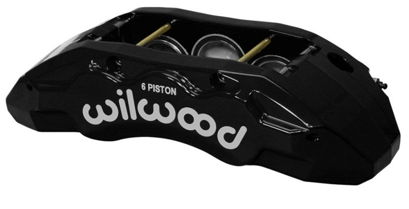 Wilwood Caliper-TX6R- R/H Black 2.00/1.88/1.88in Pistons 1.50in Disc 120-13813-BK