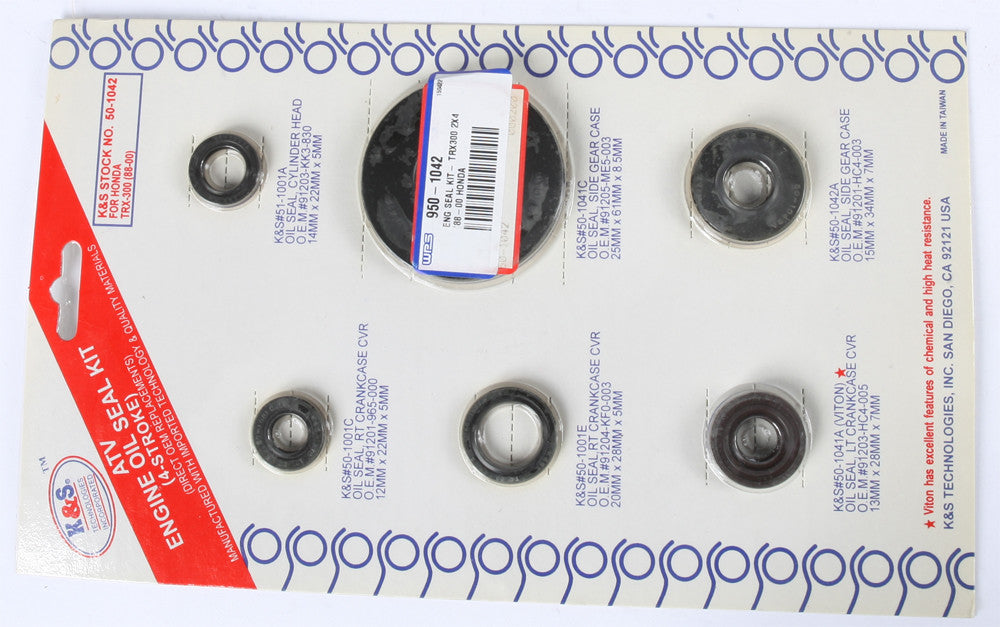 K&S Engine Oil Seal Kit 50-1042