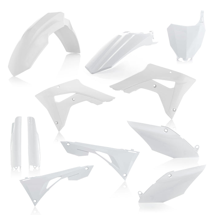 Acerbis Full Plastic Kits For Honda - White (2736260002)