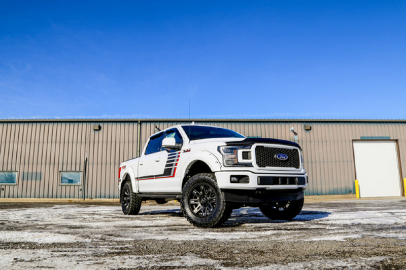 EGR 2018 Ford F150 Bolt-On Look Color Match Fender Flares Set Oxford White 793574-Z1