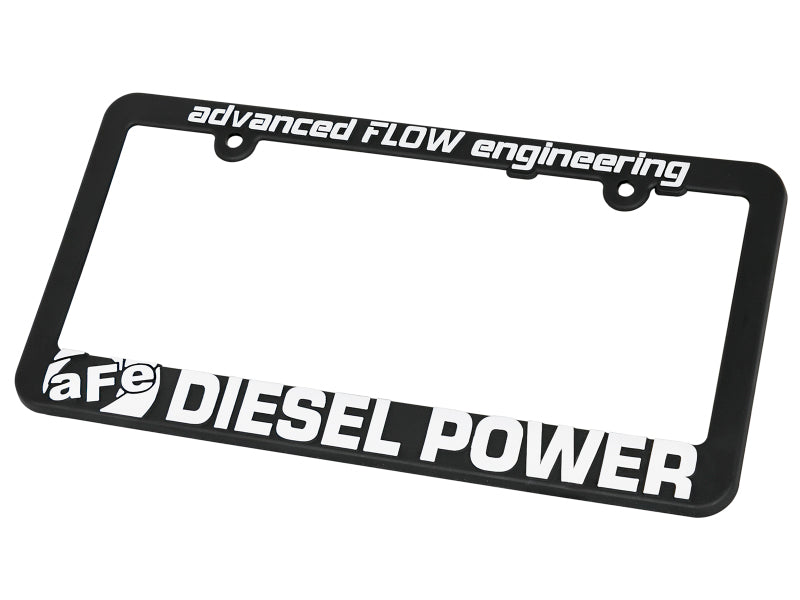 aFe POWER Diesel Performance License Plate Frame 40-10204