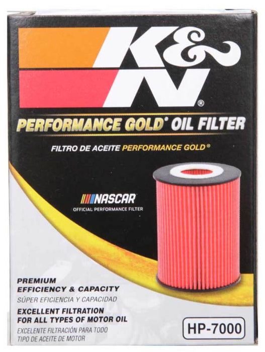 K&N Saturn/Chevrolet/Saab/Pontiac/Vauxhall Cartridge Oil Filter HP-7000