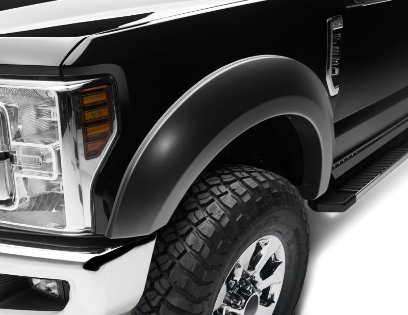 Bushwacker 17-18 Ford F-250 Super Duty Extend-A-Fender Style Flares 2pc Black 20087-02