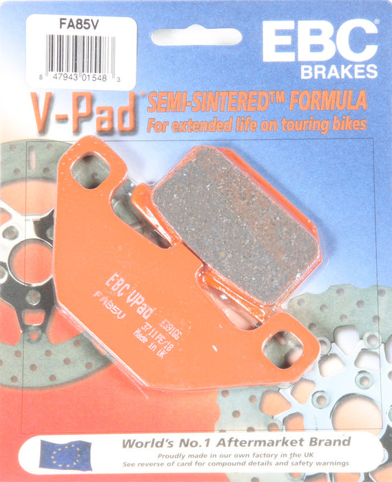 EBC Semi-Sintered V Brake Pads FA85V