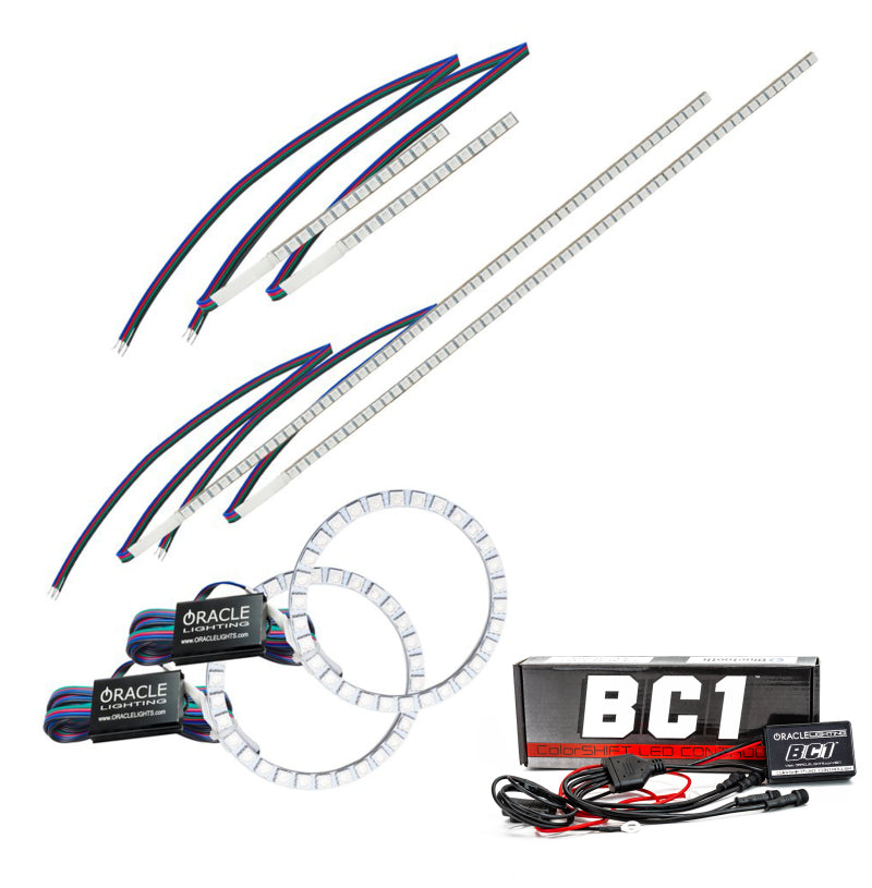 Oracle 16-18 Fits Honda Pilot DRL Upgrade W/ Halo Kit Colorshift W/ BC1 Controller See Warranty 1323-335