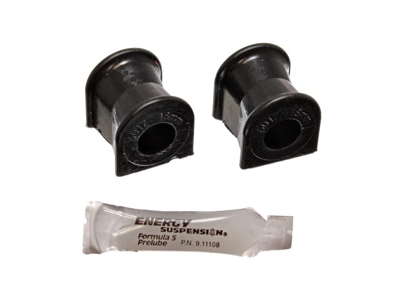 Energy Suspension 70-78 Compatible with Nissan 240Z/260Z/280Z Black 16mm Front Sway Bar Frame Bushings 7.5112G