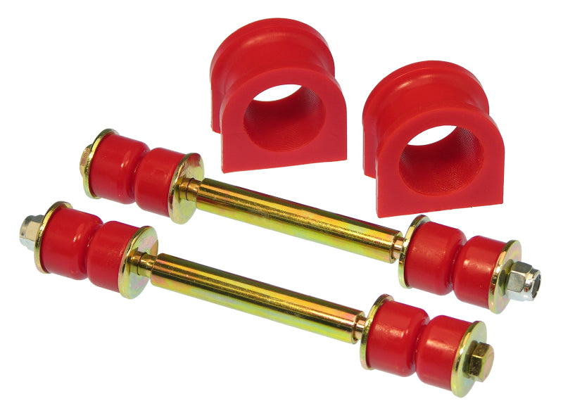 Prothane 07-14 Chevy Silverado Front Sway Bar Bushings 36mm Red 7-1193