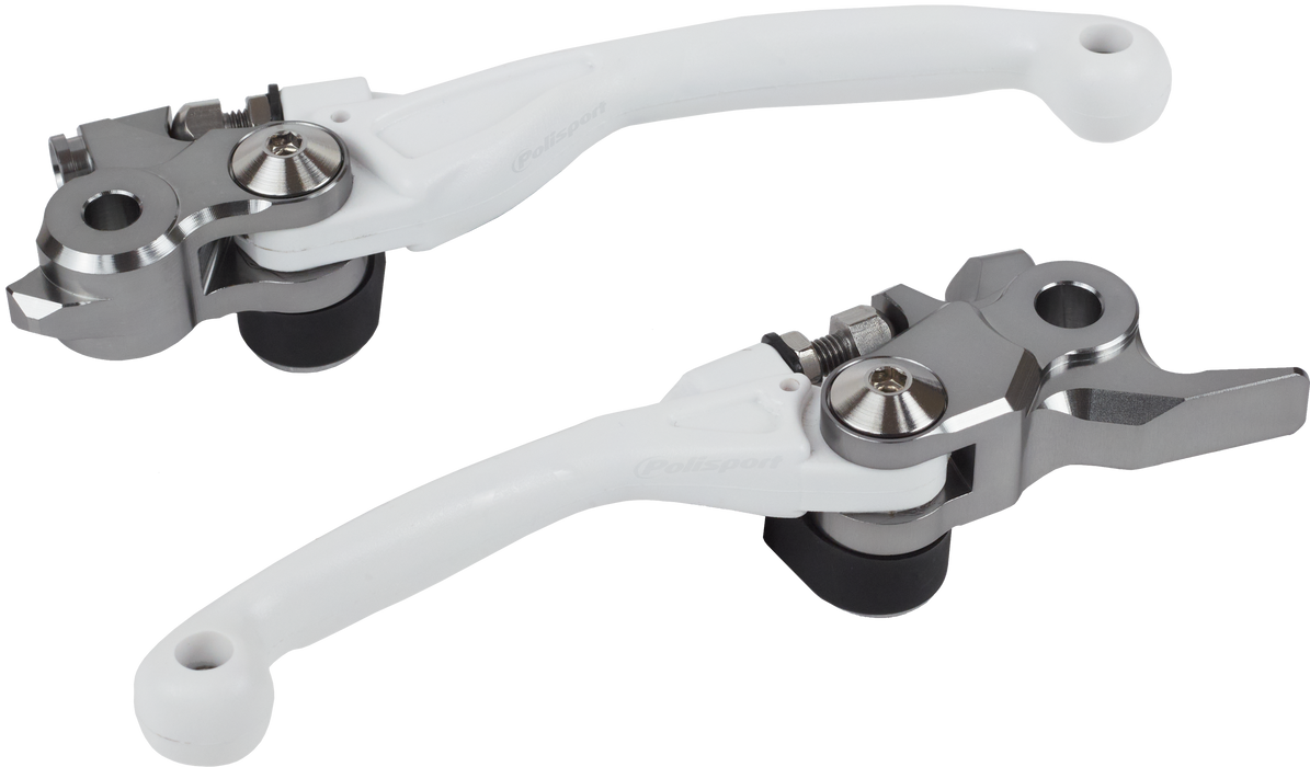 Polisport 8487200051 Pivot Unbreakable Lever Set - White