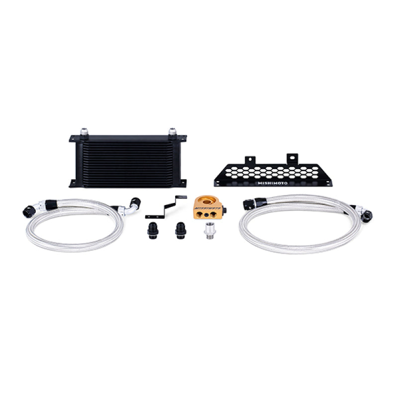 Mishimoto 13+ Ford Focus ST Thermostatic Oil Cooler Kit Black MMOC-FOST-13TBK