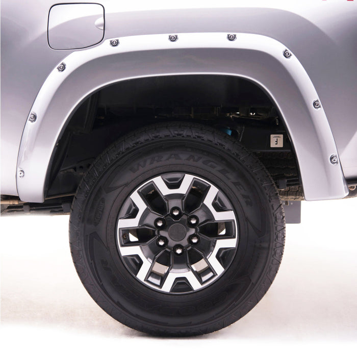 EGR 14+ Toyota Tundra Bolt-On Look Color Match Fender Flares Set Silver Sky 795494-1D6