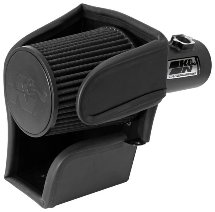 K&N 08-10 Ford F250/F350/F450/F550 Super Duty 6.4L V8 DSL Black Performance Intake Kit 71-2576