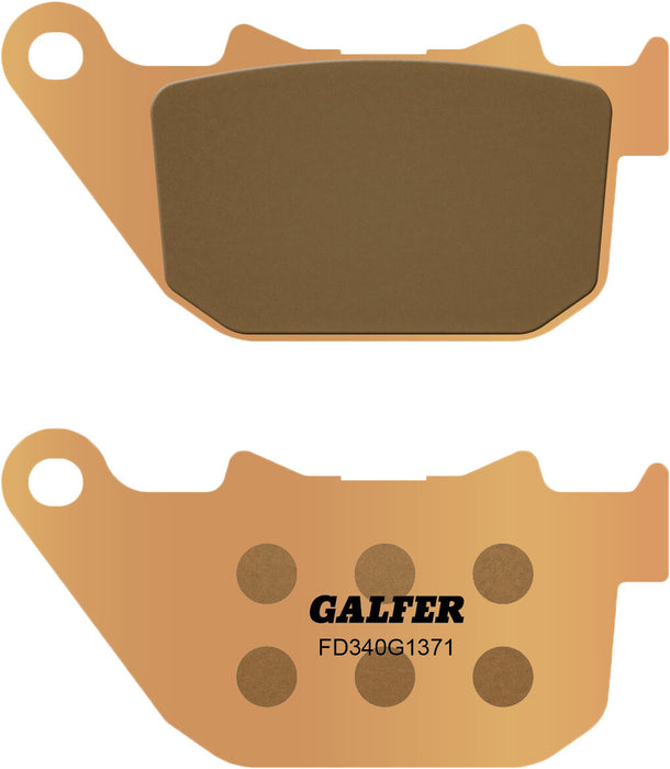 Galfer HH Sintered Brake Pads (Rear G1371) Compatible with 09-13 Harley XL883N