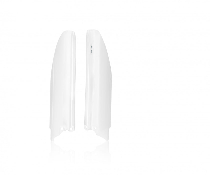 Acerbis Fork Cover Set (WHITE) For 18-23 SUZUKI RMZ450