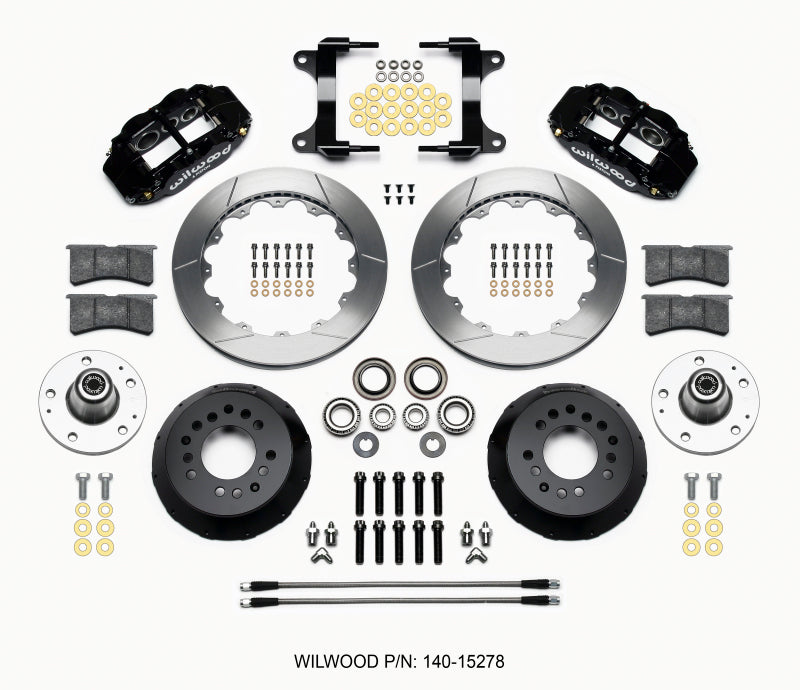 Wilwood Narrow Superlite 6R Front Hub Kit 12.88in 82-92 Camaro//Firebird 140-15278