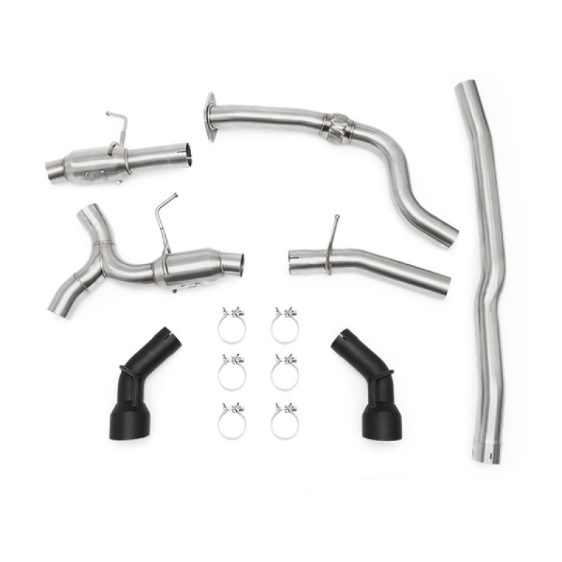 Mishimoto 2016+ Chevrolet Camaro 2.0T Dual Black Tip Cat-Back Exhaust MMEXH-CAM4-16DTPBK