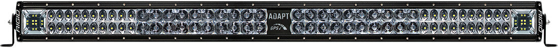 Rigid 290413 Adapt E-Series Led Light Bar 50 Inch - Has Built in GPS Guided Adapt Mode Lighting or All On 3 Optic Zone - Scene, Driving, Spot Beams.