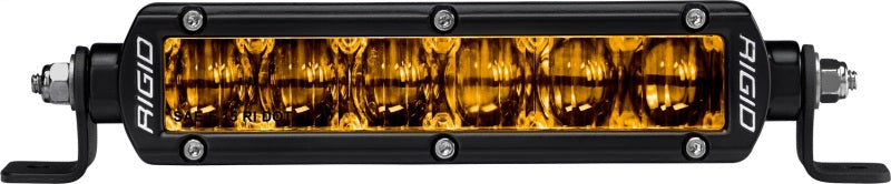 Rigid Industries 6in SR-Series Pro Dot / SAE Fog Lights (Pair) Selective Yellow 906704