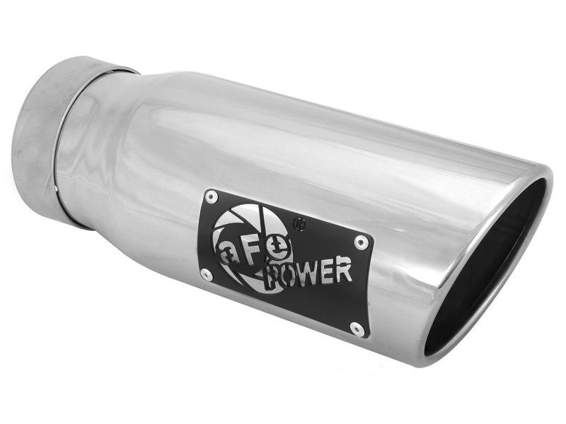 aFe Gemini XV 3in 304SS CB Exhaust w/ Cutout 14-19 GM Trucks 4.3/5.3L w/ Pol Tips CrewCab/Extended 49-34132-P